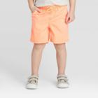 Toddler Boys' Summer Pull-on Shorts - Cat & Jack Orange
