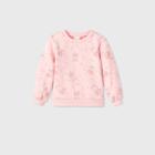 Toddler Girls' Peppa Pig Fleece Pullover Sweater - Pink