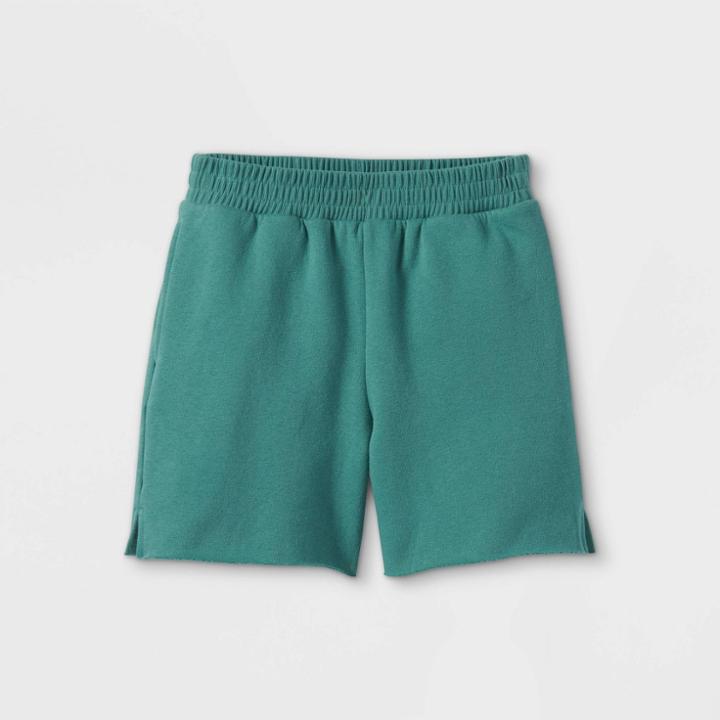 Kids' Shorts - Art Class Green