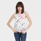 Grayson Threads Women's Americana Graphic Tank Top - Tie-dye
