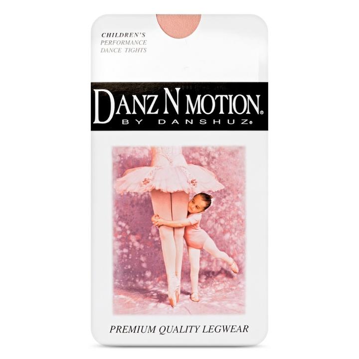 Danshuz Girls' Footed Dance Leggings - Theatrical Pink L (12-14),