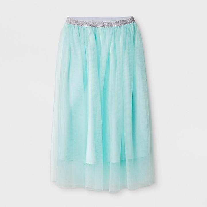 Girls' Maxi Skirt - Cat & Jack Aqua