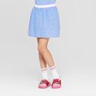 Girls' Eyelet And Tulle Reversible Skirt - Cat & Jack Blue