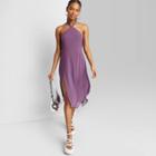 Women's Sleeveless Chiffon Dress - Wild Fable Purple Xxs