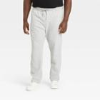 Men's Big & Tall Tapered Ultra Soft Fleece Pants - Goodfellow & Co