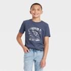 Boys' 'science Is Electric' Short Sleeve Graphic T-shirt - Cat & Jack Navy
