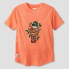 Boys' Toca Boca Sloth T-shirt Bright Orange