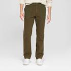 Men's Tapered Fit Utility Pants - Goodfellow & Co Military Green