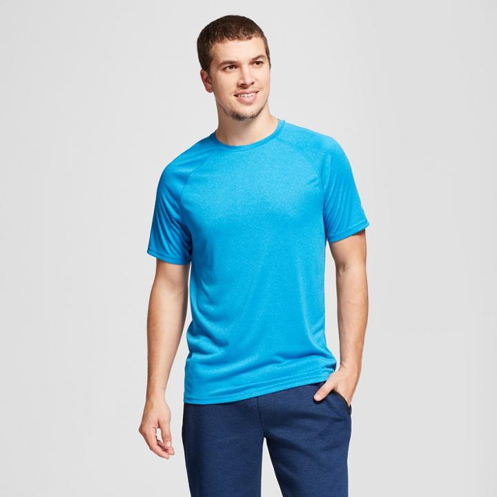 Men's Tech T-shirt - C9 Champion Hotline Blue Heather