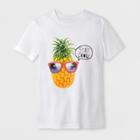 Boys' Short Sleeve T-shirt - Cat & Jack White