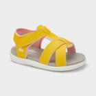 Toddler Girls' See Kai Run Basics Shayna Gladiator Sandals - Yellow