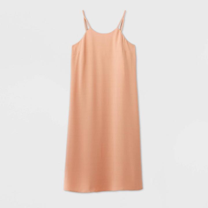 Women's Sleeveless Slip Dress - Prologue Coral