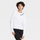 Mickey Mouse Women's Disney Mickey Long Sleeve Graphic T-shirt - White