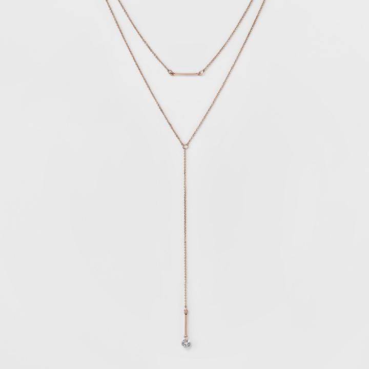 Two Layer Choker Necklace - A New Day Gold,