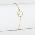 Target Cubic Zirconia Adjustable Bracelet - A New Day Gold