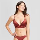 Women's Dream V-wire Lightly Lined Bikini Top - Shade & Shore Copper