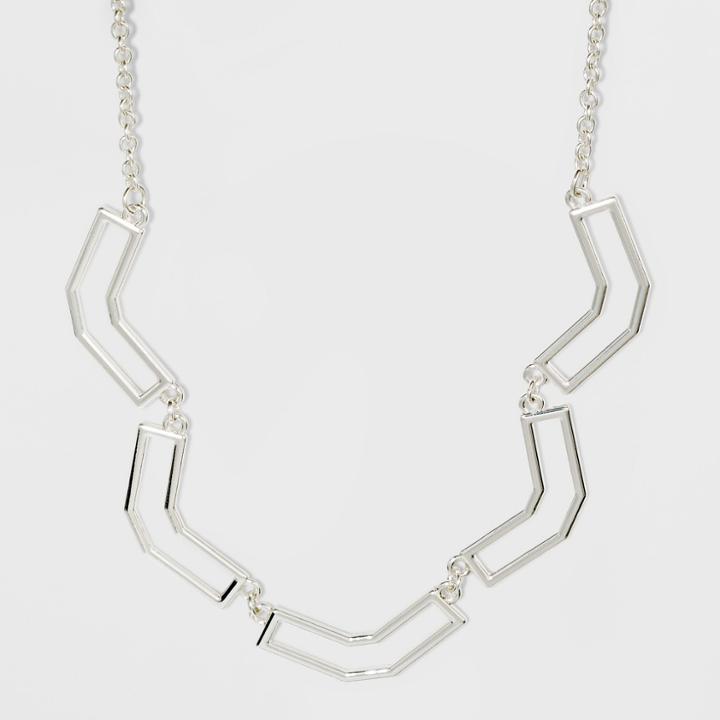 U Shaped Pieces Short Necklace - A New Day