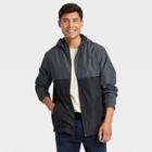Men's Hooded Rain Coat - Goodfellow & Co Gray