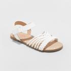 Girls' Naima Hurrache Sandals - Cat & Jack White