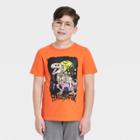 Boys' Halloween Short Sleeve Graphic T-shirt - Cat & Jack Orange