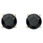 Target 2.20 Carat Tw Oval-cut Sapphire Stud Earrings Gold Plated (september), Girl's, Navy