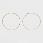 Target Large Hoop Earrings - Gold