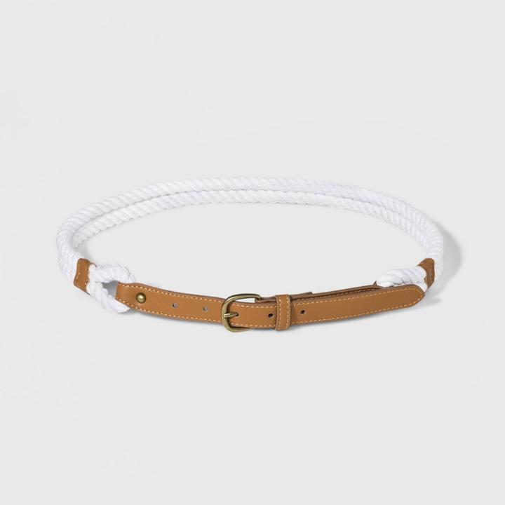 Women's Rope Buckle Billet Tab Belt - Universal Thread Tan