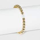 Sugarfix By Baublebar Initial 'v' Stretch Bracelet - Gold