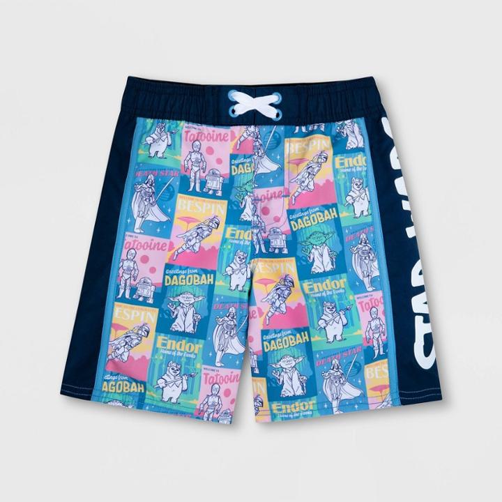 Boys' Disney Star Wars Swim Trunks - 2 - Disney Store, One Color