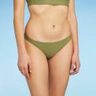 Juniors' Cheeky Bikini Bottom - Xhilaration Olive Green