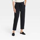 Women's High-rise Regular Fit Jogger Pants - Who What Wear Black