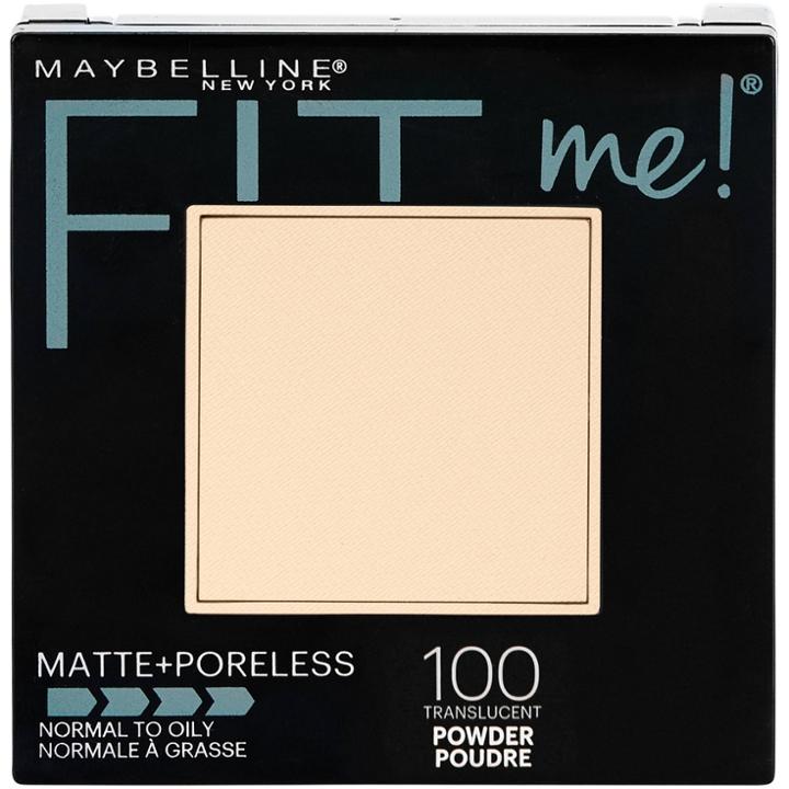 Maybelline Fit Me Matte + Poreless Powder - 100 Translucent