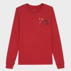 Men's Disney Mickey Mouse One & Only Long Sleeve T-shirt - Red S - Disney