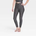 Women's Contour Curvy Brushed Back Ultra High-waisted 7/8 Leggings 25 - All In Motion Dark Gray