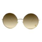 Target Women's Round Sunglasses With Bird - Gold