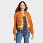 Women's Bomber Jacket - Knox Rose Rust