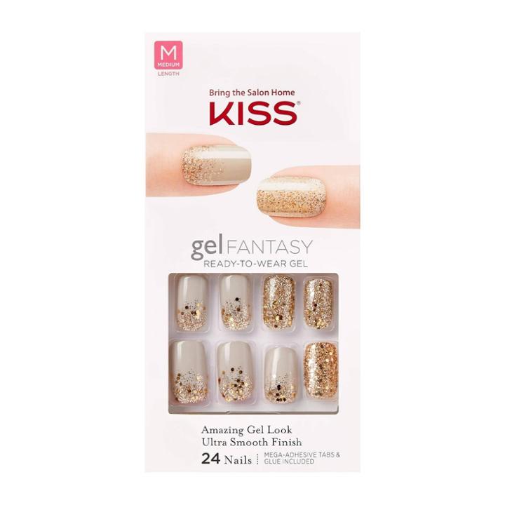 Kiss Nails Kiss Gel Fantasy Ready-to-wear Fake Nails - Glow Beauty