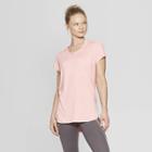 Women's Short Sleeve Power Mesh T-shirt - C9 Champion Coral (pink)