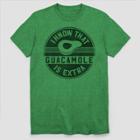 Fifth Sun Men's Short Sleeve Guac Is Extra T-shirt - Green Heather