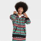 Adtn International Men's Sherpa Sweatshirt - Black