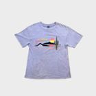 Women's Short Sleeve Boxy T-shirt - Las Vegas Graphic - Wild Fable Lilac