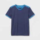 Boys' Short Sleeve Jersey T-shirt - All In Motion Navy Blue