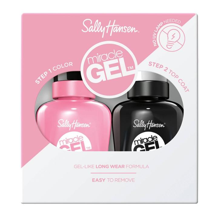 Sally Hansen Miracle Gel Duo Nail Color - 301/170 Pink Cadillaquer