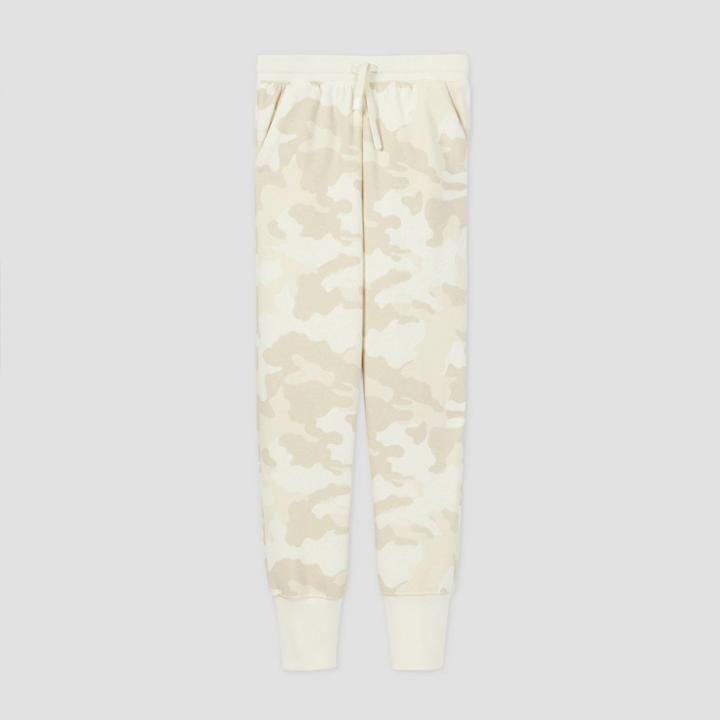 Girls' Fleece Jogger Pants - All In Motion Beige