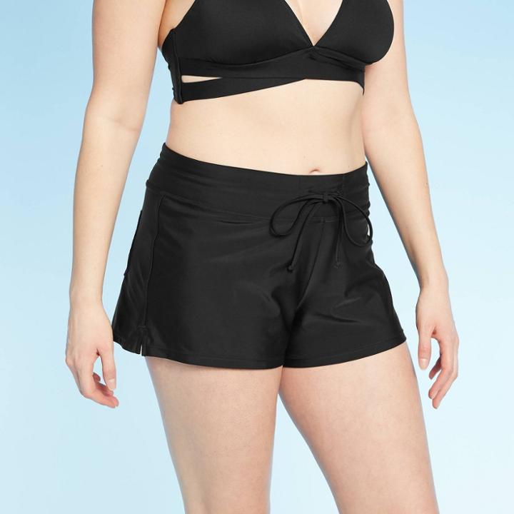 Women's Active Swim Shorts - Kona Sol Black
