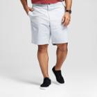 Target Men's Big & Tall 10.5 Linden Flat Front Shorts - Goodfellow & Co Masonry Gray