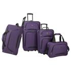 U.s. Traveler Vineyard 4pc Softside Luggage