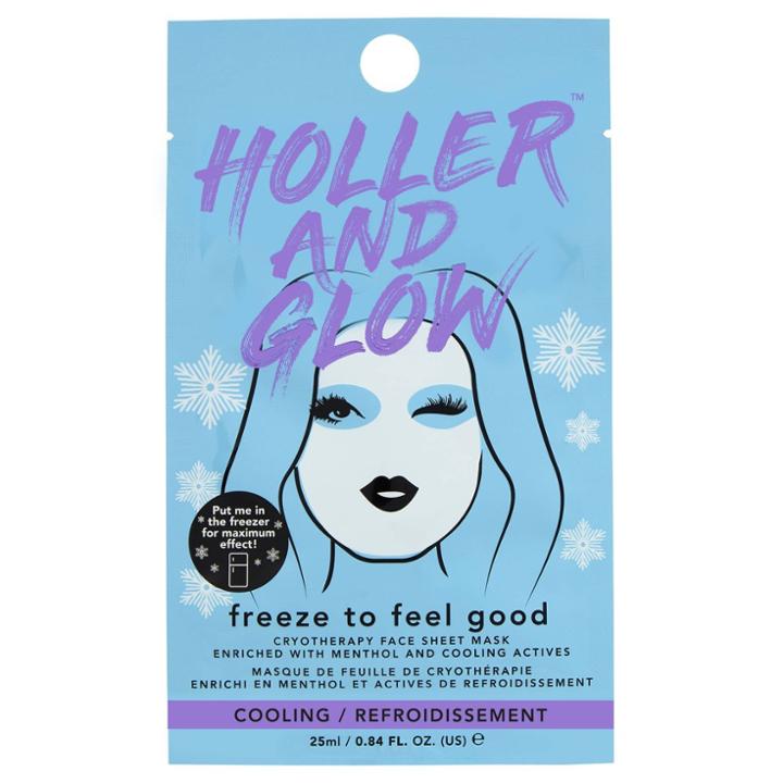 Holler And Glow Freeze To Feel Good Cryotherapy Sheet Mask