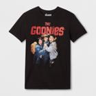 Men's Short Sleeve The Goonies Crew T-shirt - Black