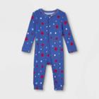 Ev Holiday Baby Americana Stars Matching Family Union Suit - Blue